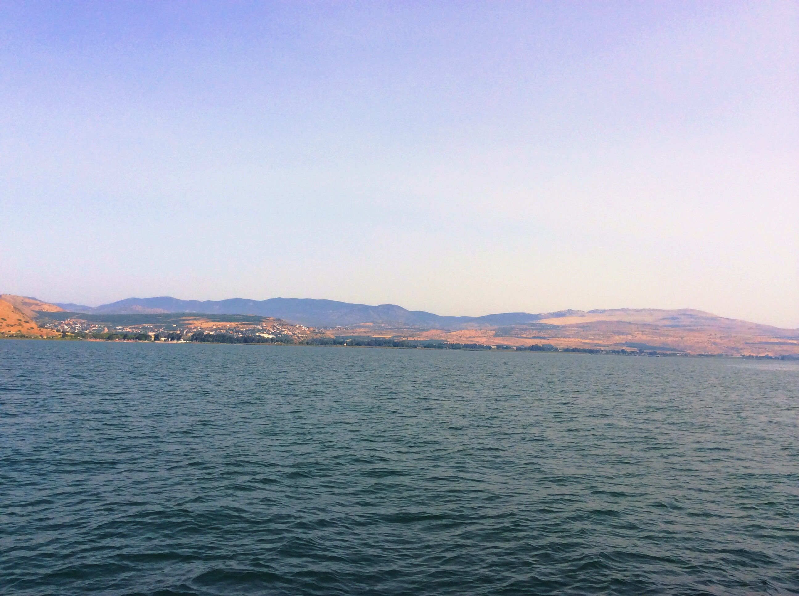 miracles on the sea of galilee…